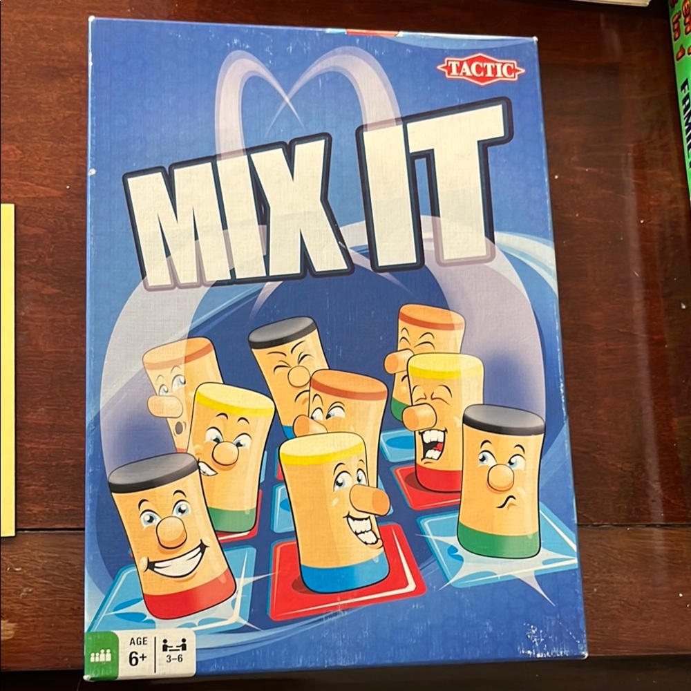 Kids Mix It Game Colorful Family Fun ages 6+ memory game